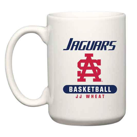 South Alabama - NCAA Men's Basketball : Jj Wheat - Coffee Mug-0