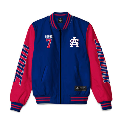 South Alabama - NCAA Football : Gio Lopez - Bomber Jacket