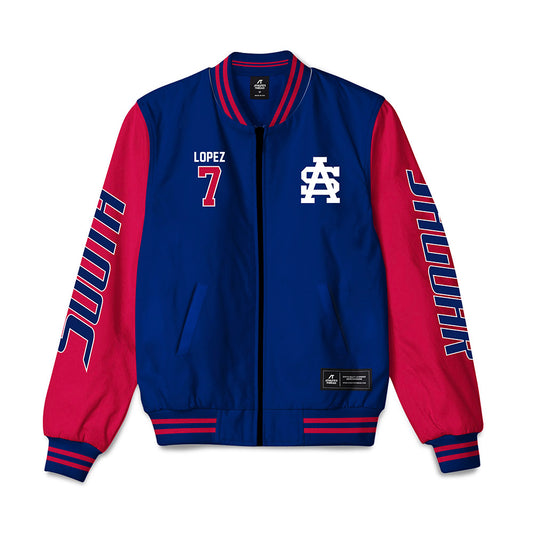 South Alabama - NCAA Football : Gio Lopez - Bomber Jacket-0