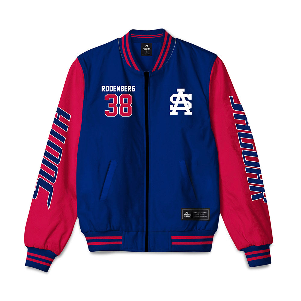 South Alabama - NCAA Baseball : Lucas Rodenberg - Bomber Jacket-0