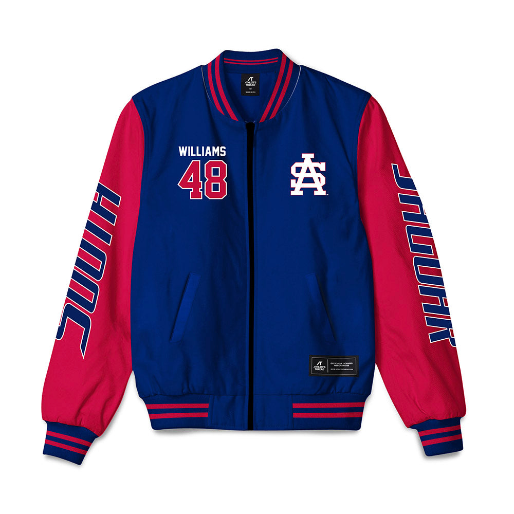 South Alabama - NCAA Football : Jordan Williams - Bomber Jacket