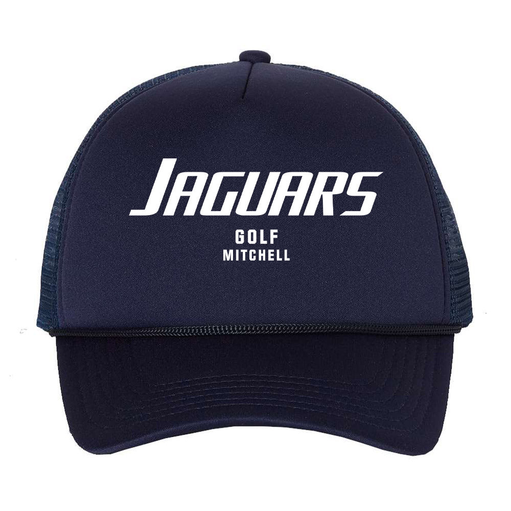 South Alabama - NCAA Men's Golf : Eli Mitchell - Trucker Hat-0