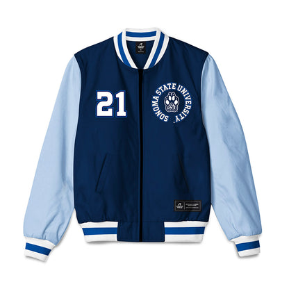 SSU - NCAA Men's Soccer : Jvon Cunningham - Bomber Jacket