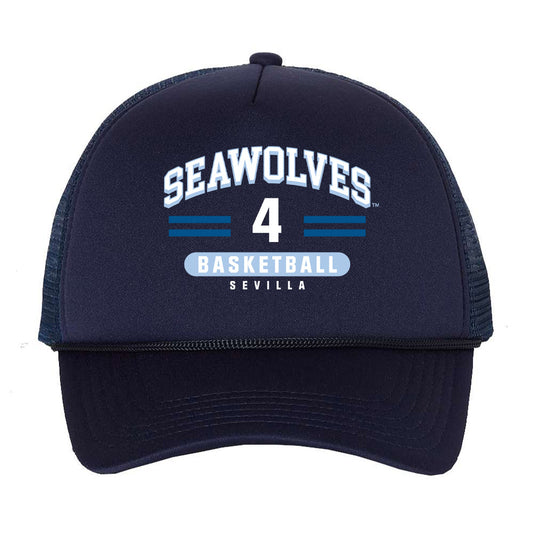 SSU - NCAA Men's Basketball : Donovan Sevilla - Trucker Hat