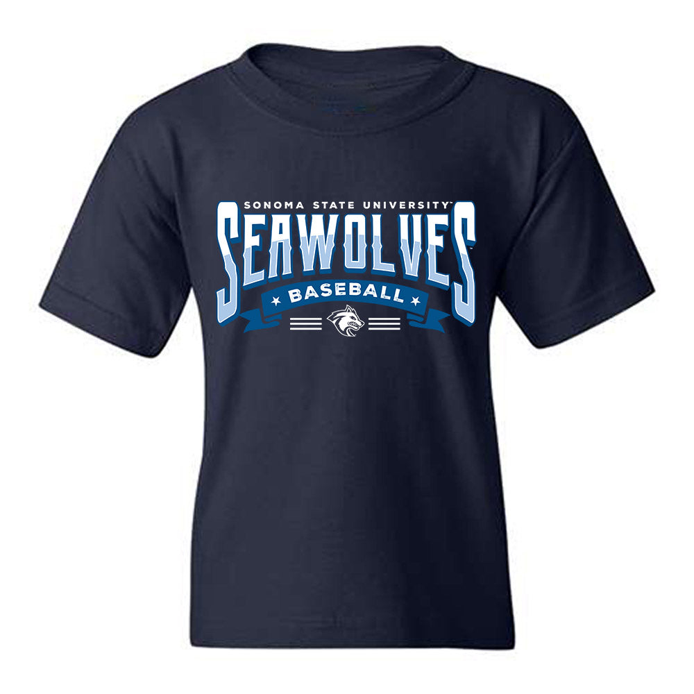 SSU - NCAA Baseball : Evan Moyer - Sports Shersey Youth T-Shirt-0