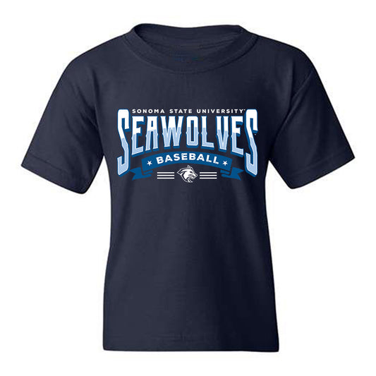 SSU - NCAA Baseball : Evan Moyer - Sports Shersey Youth T-Shirt-0