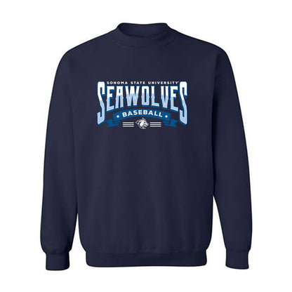 SSU - NCAA Baseball : Riley Phelan - Sports Shersey Crewneck Sweatshirt-0