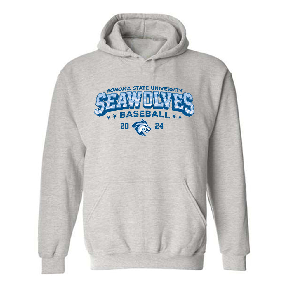 SSU - NCAA Baseball : Jesse Moore - Sports Shersey Hooded Sweatshirt-0