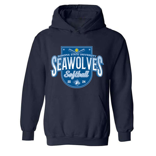 SSU - NCAA Softball : Lauren Mirtoni - Sports Shersey Hooded Sweatshirt