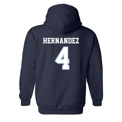 SSU - NCAA Women's Volleyball : emily hernandez - Generic Shersey Hooded Sweatshirt