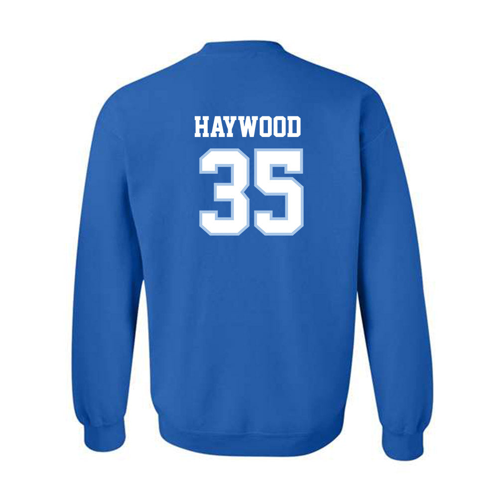 SSU - NCAA Men's Basketball : Terence Haywood - Generic Shersey Crewneck Sweatshirt-1