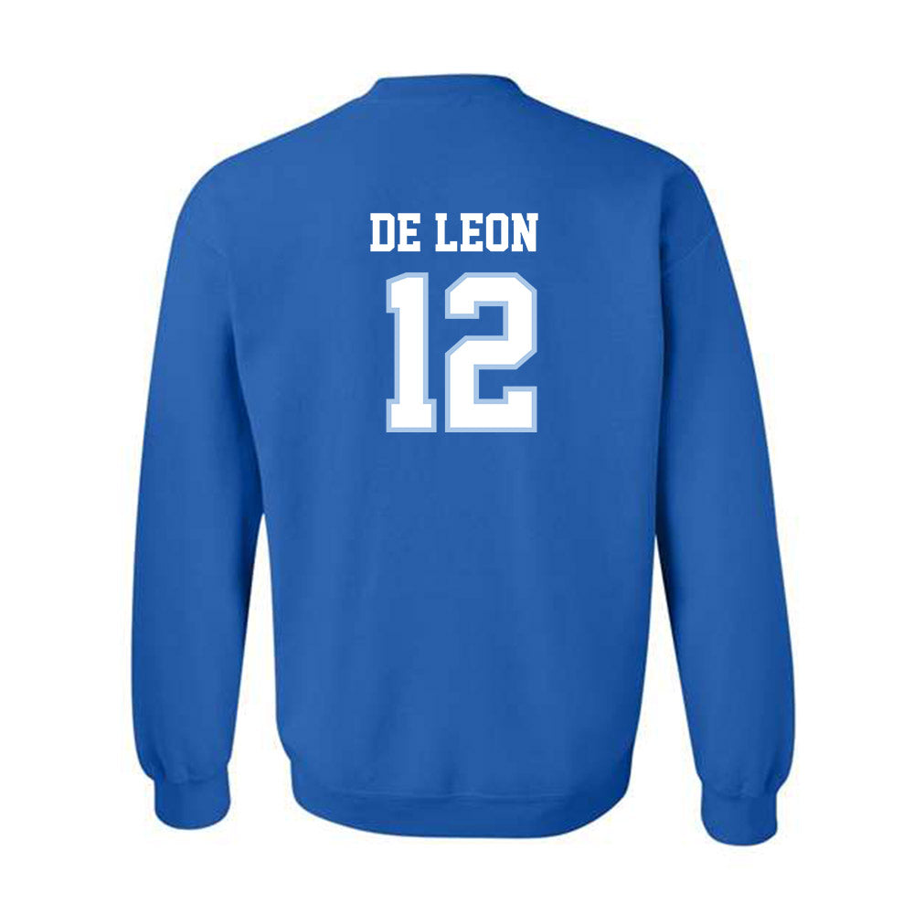 SSU - NCAA Men's Soccer : Christopher De Leon - Generic Shersey Crewneck Sweatshirt-1