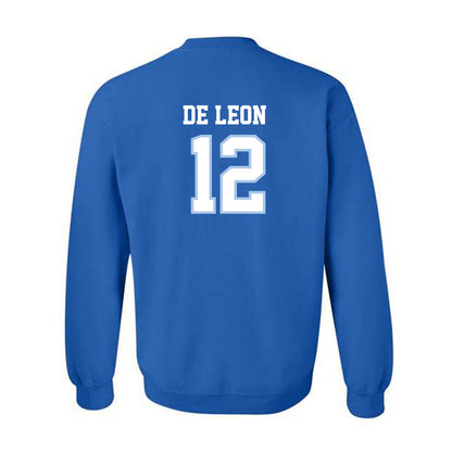 SSU - NCAA Men's Soccer : Christopher De Leon - Generic Shersey Crewneck Sweatshirt-1