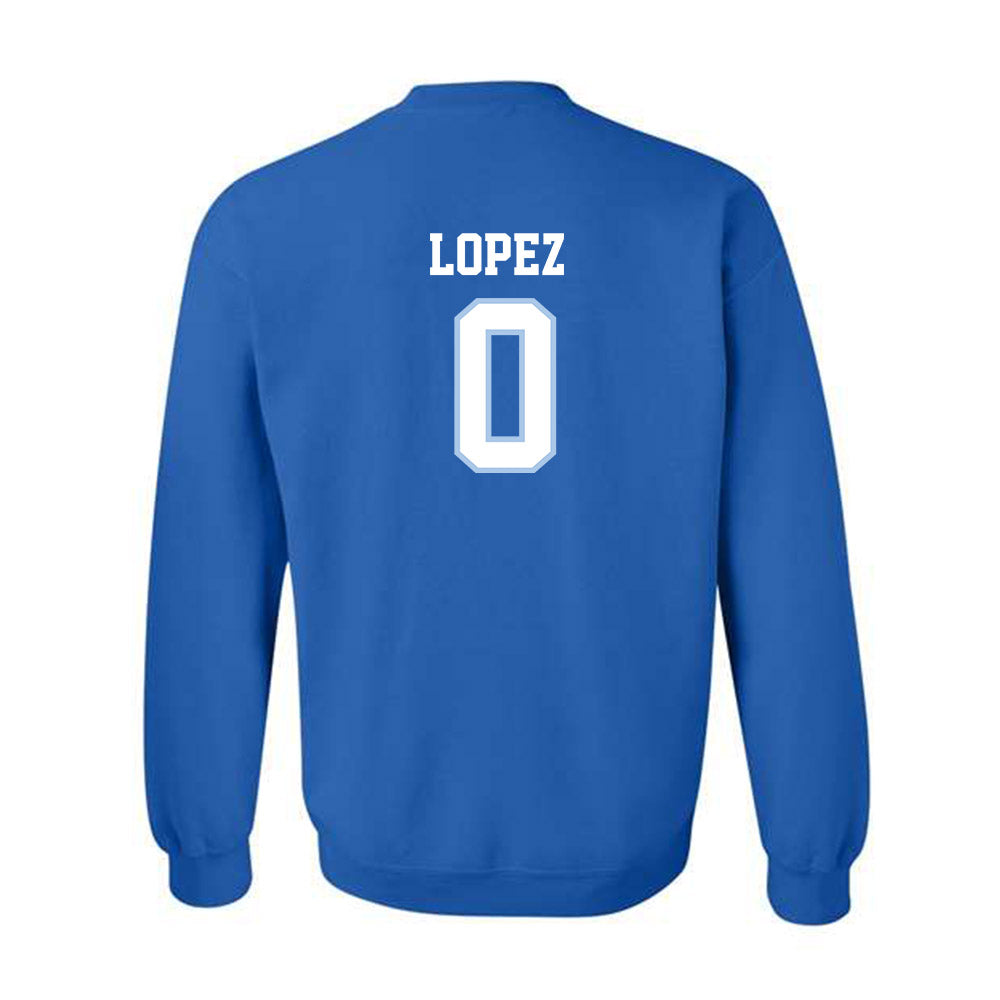  - NCAA Women's Basketball : Alysa Lopez - Generic Shersey Crewneck Sweatshirt-1