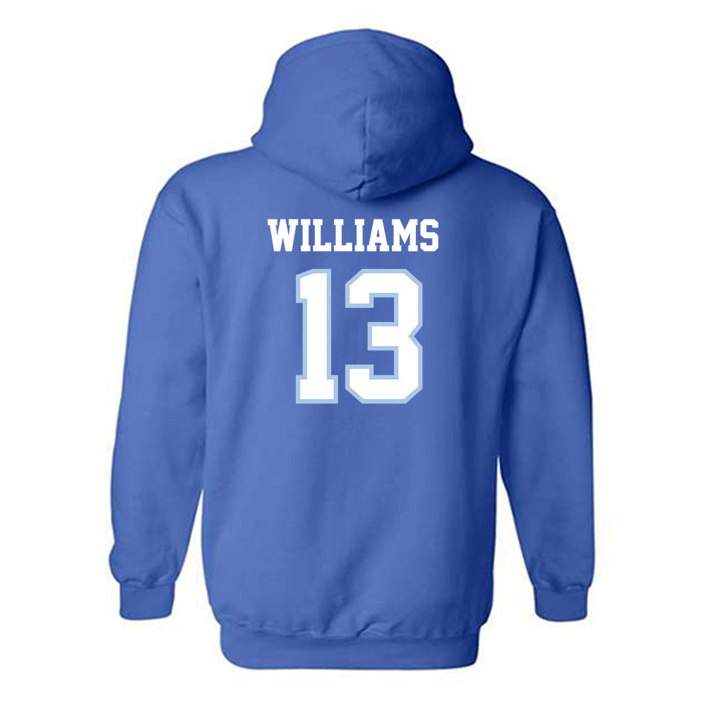 SSU - NCAA Men's Basketball : Markees Williams - Generic Shersey Hooded Sweatshirt
