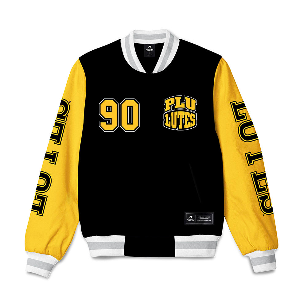 PLU - NCAA Football : Gavin Hawley - Bomber Jacket