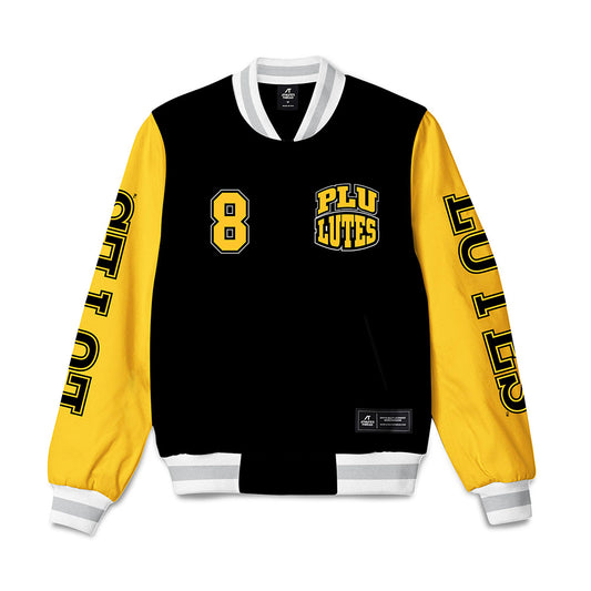 PLU - NCAA Football : Preston Santi - Bomber Jacket-0