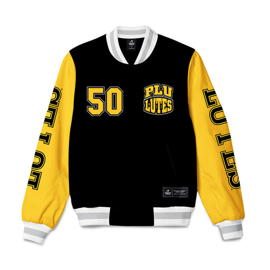 PLU - NCAA Softball : Alexa Siu - Bomber Jacket