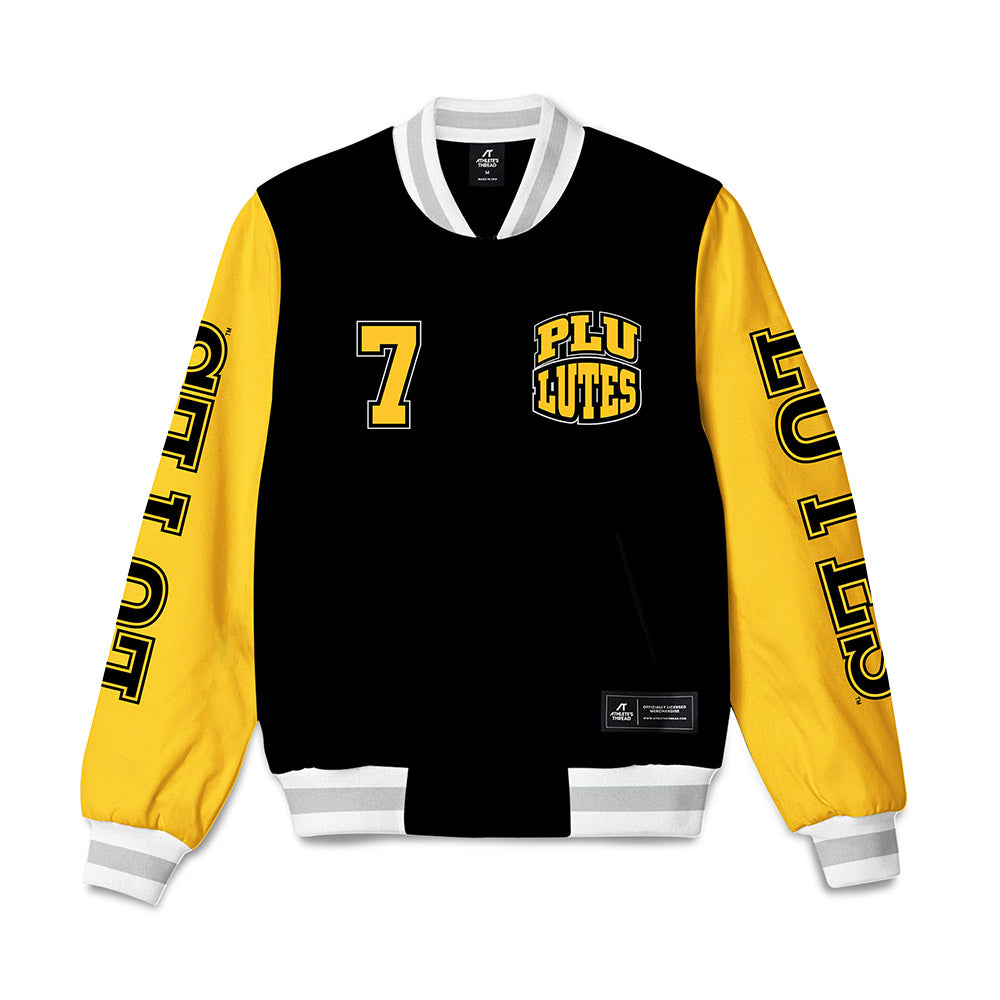 PLU - NCAA Men's Soccer : Yuta Shimazu - Bomber Jacket-0
