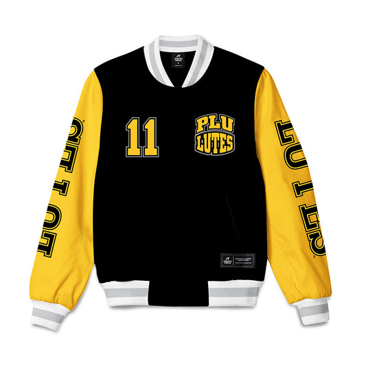 PLU - NCAA Men's Soccer : Alvin Omondi - Bomber Jacket-0