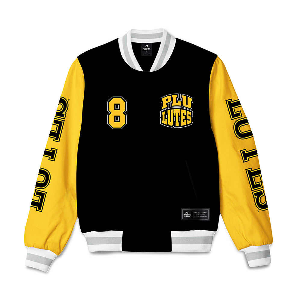 PLU - NCAA Women's Lacrosse : Peyton Terhar - Bomber Jacket-0