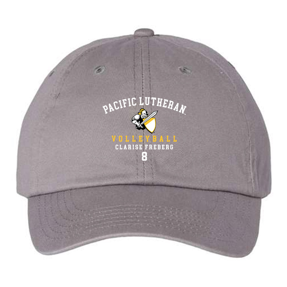 PLU - NCAA Women's Volleyball : Clarise Freberg - Dad Hat-0