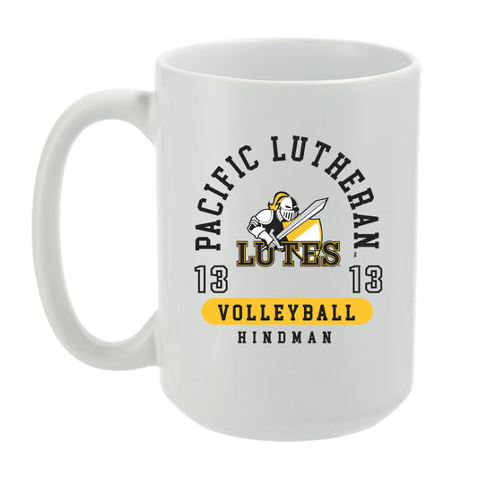 PLU - NCAA Women's Volleyball : Claire Hindman -  Coffee Mug