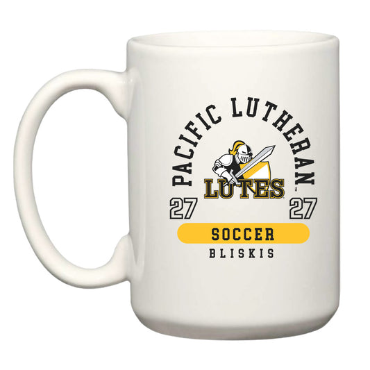 PLU - NCAA Men's Soccer : Owen Bliskis -  Coffee Mug