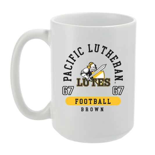 PLU - NCAA Football : Jacob Brown -  Coffee Mug