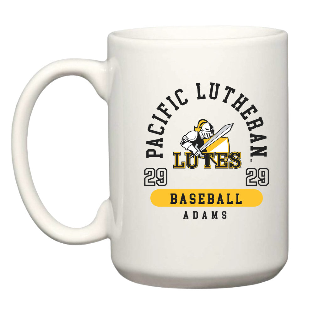 PLU - NCAA Baseball : Anthony Adams -  Coffee Mug