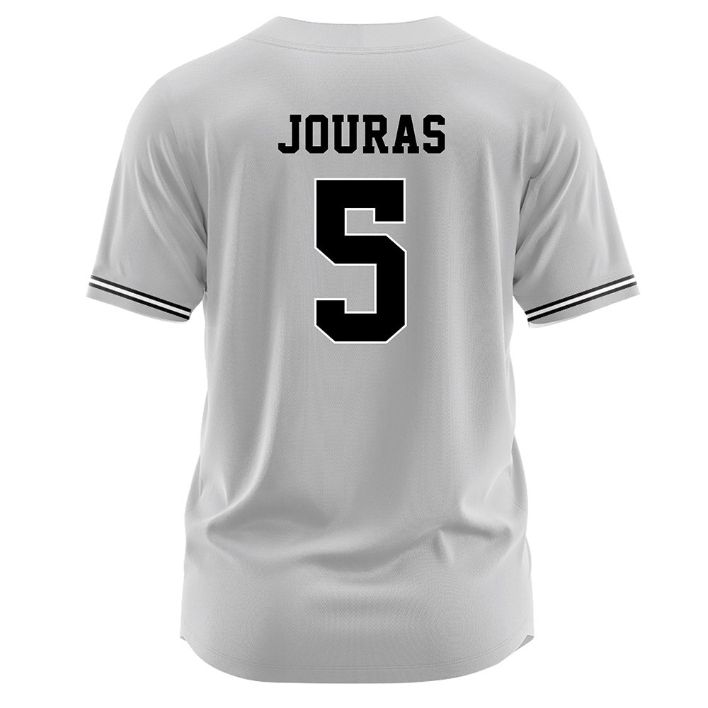 Davidson - NCAA Baseball : Noah Jouras - Grey Jersey
