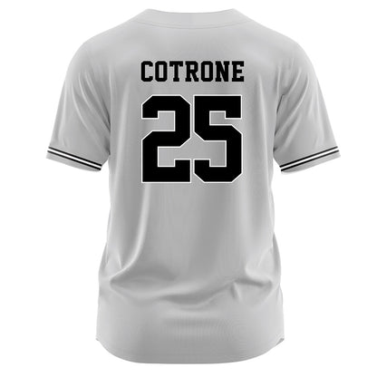 Davidson - NCAA Baseball : Jack Cotrone - Grey Jersey
