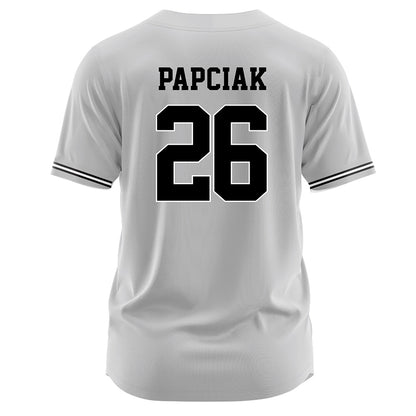 Davidson - NCAA Baseball : Will Papciak - Grey Jersey