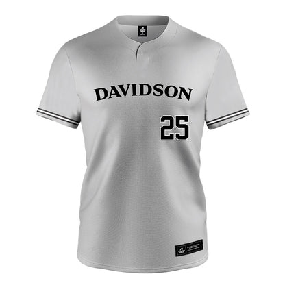 Davidson - NCAA Baseball : Jack Cotrone - Grey Jersey