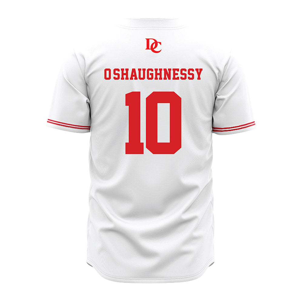 Davidson - NCAA Baseball : Michael O'Shaughnessy - White Jersey
