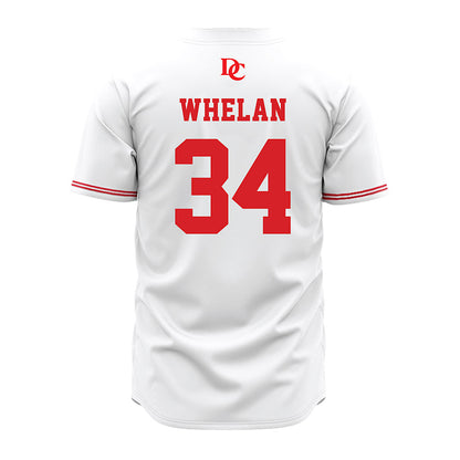 Davidson - NCAA Baseball : Thomas Whelan - White Jersey