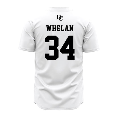 Davidson - NCAA Baseball : Thomas Whelan - White Jersey