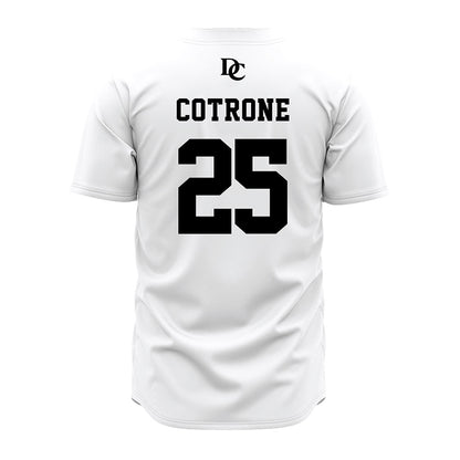 Davidson - NCAA Baseball : Jack Cotrone - White Jersey