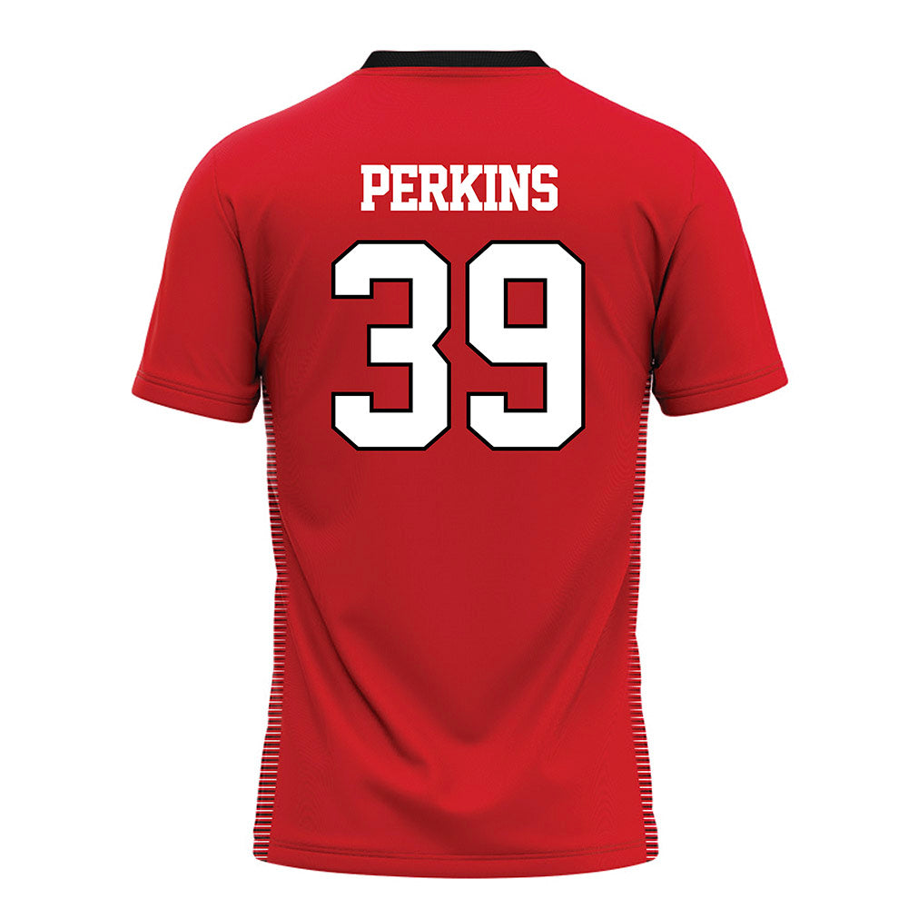 Davidson - NCAA Baseball : Wilson Perkins - Red Jersey-1