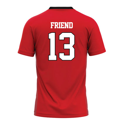 Davidson - NCAA Baseball : Jacob Friend - Red Jersey