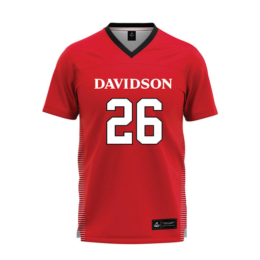 Davidson - NCAA Baseball : Will Papciak - Red Jersey