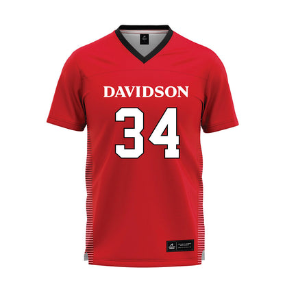 Davidson - NCAA Baseball : Thomas Whelan - Red Jersey