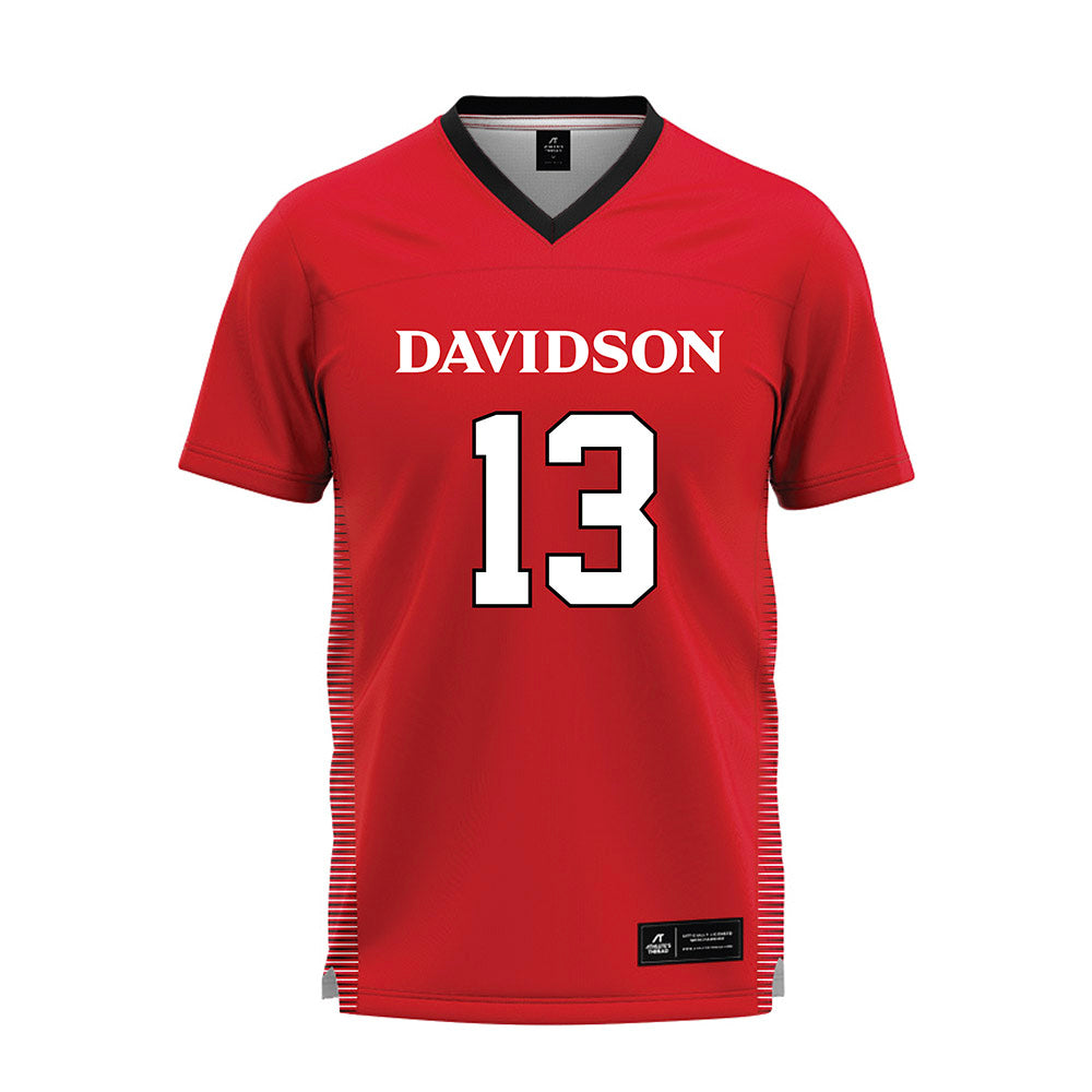 Davidson - NCAA Baseball : Jacob Friend - Red Jersey