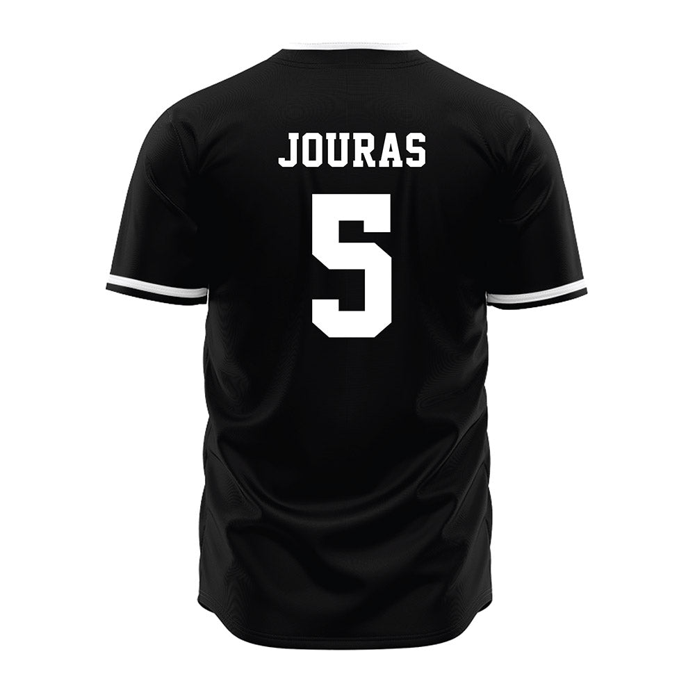 Davidson - NCAA Baseball : Noah Jouras - Black Jersey