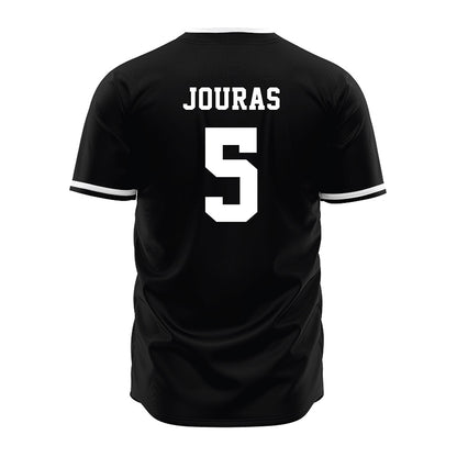 Davidson - NCAA Baseball : Noah Jouras - Black Jersey
