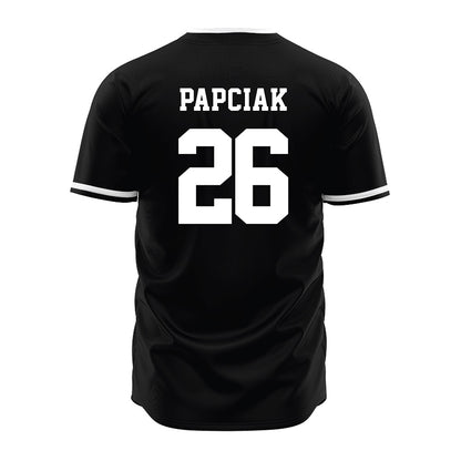 Davidson - NCAA Baseball : Will Papciak - Black Jersey