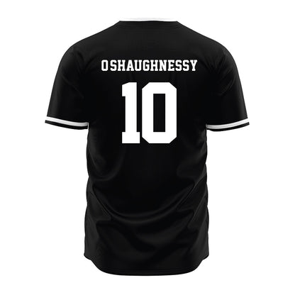 Davidson - NCAA Baseball : Michael O'Shaughnessy - Black Jersey