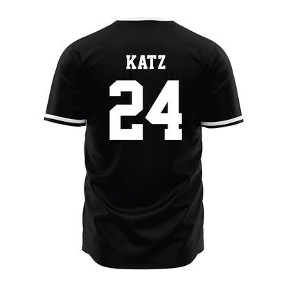 Davidson - NCAA Baseball : Adam Katz - Black Jersey