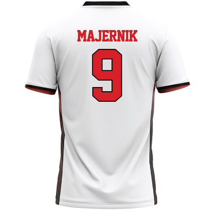 Davidson - NCAA Women's Lacrosse : Sophie Majernik - White Lacrosse Jersey