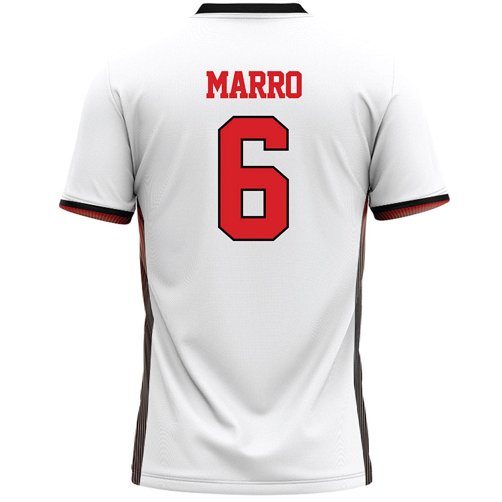 Davidson - NCAA Women's Lacrosse : Sophia Marro - White Lacrosse Jersey